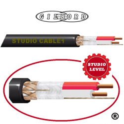 Gilbord studio cable1 2+blentaz  καλώδιο μικροφωνικό στρογγυλό.